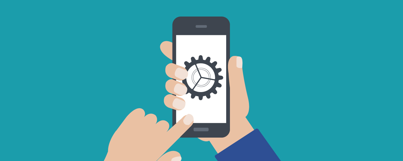 using a mobile phone