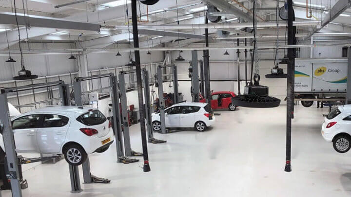 Evans Halshaw Workshop