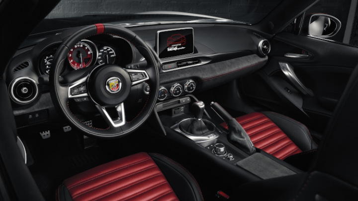 Abarth 124 Spider Interior