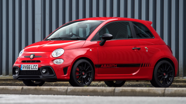 Red Abarth 595 Exterior Front 