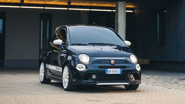 Black Abarth 695 Exterior Front
