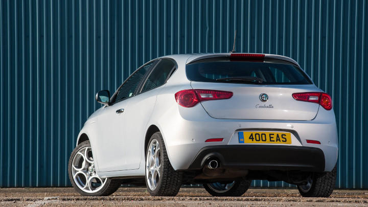 Silver Alfa Romeo Giulietta Exterior Rear Static