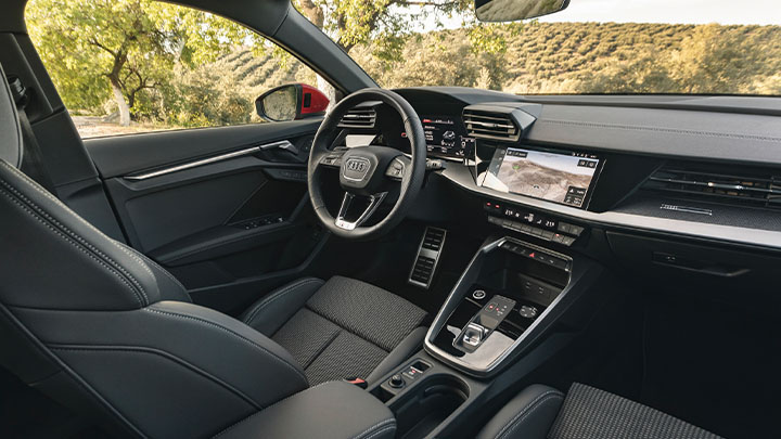 Audi A3, interior shot