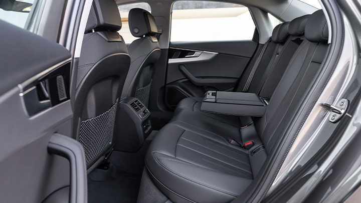 Audi A4 rear seats