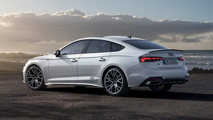 Audi A5 rear shot