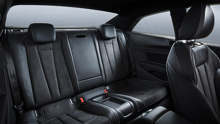 Audi A5 rear seats