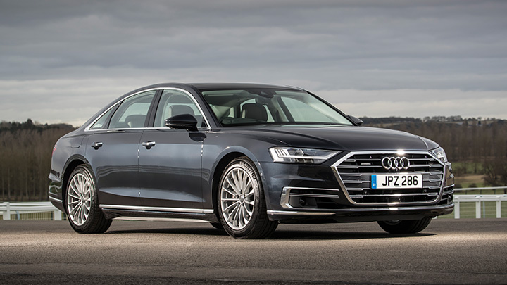 Audi A8 front shot