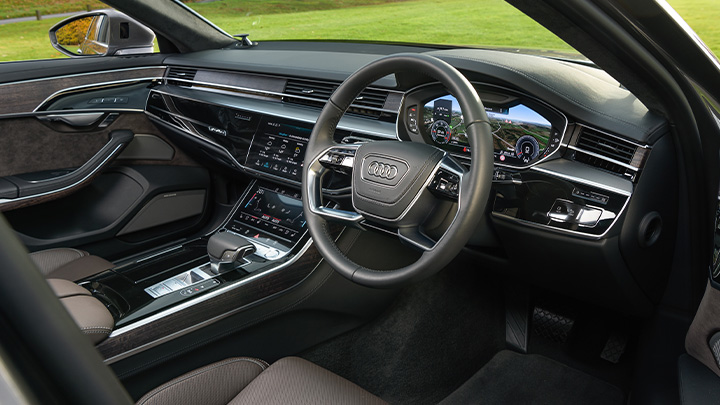 Audi A8 interior