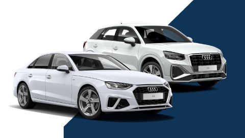 Audi A4 and Audi Q2