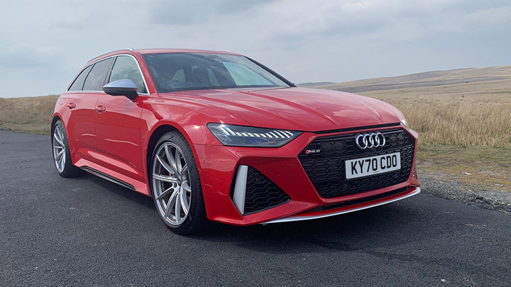 Audi RS 6 front shot