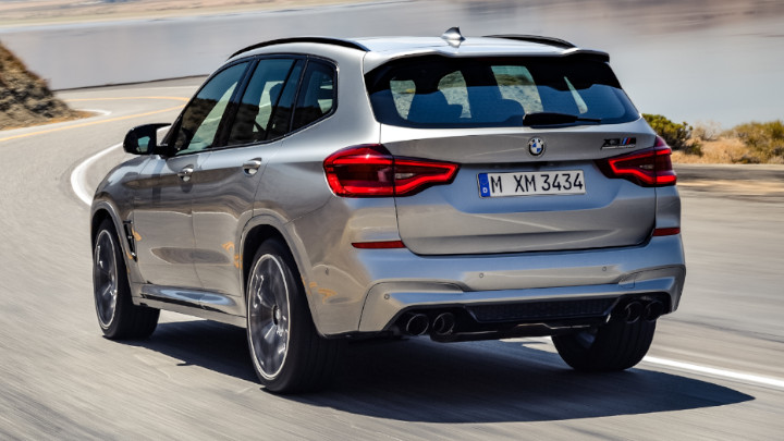 BMW X3 M Competition Rear