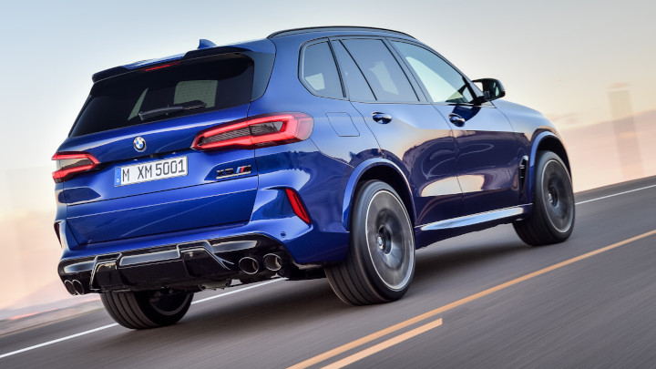 BMW X5 M Competition Rear