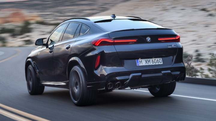 BMW X6 M Competition Rear