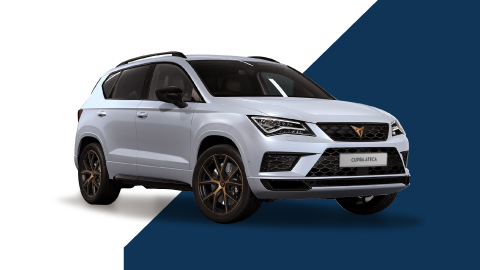 White CUPRA Ateca