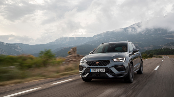 CUPRA Ateca Front Driving