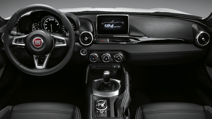 Fiat 124 Spider Interior