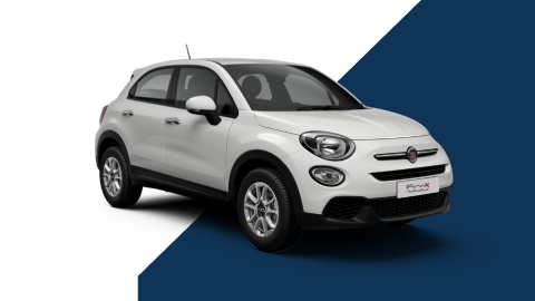 White Fiat 500X