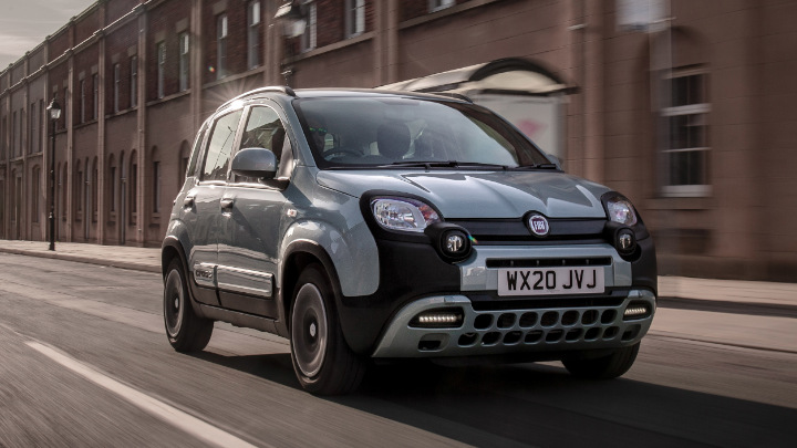 Fiat Panda Driving Front