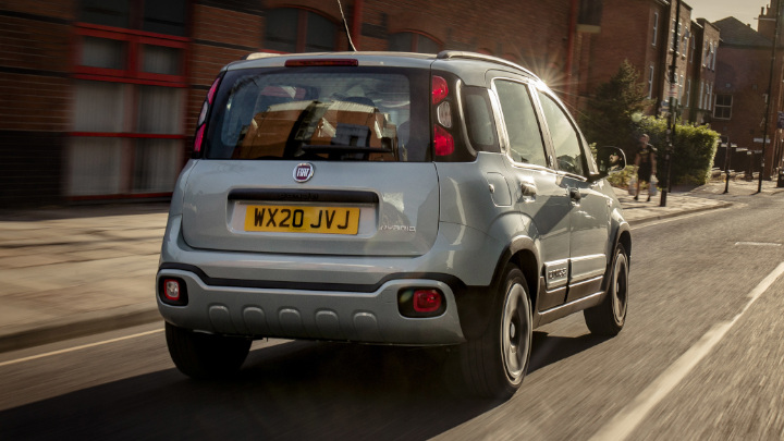 Fiat Panda Rear Driving