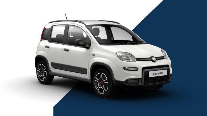 White Fiat Panda