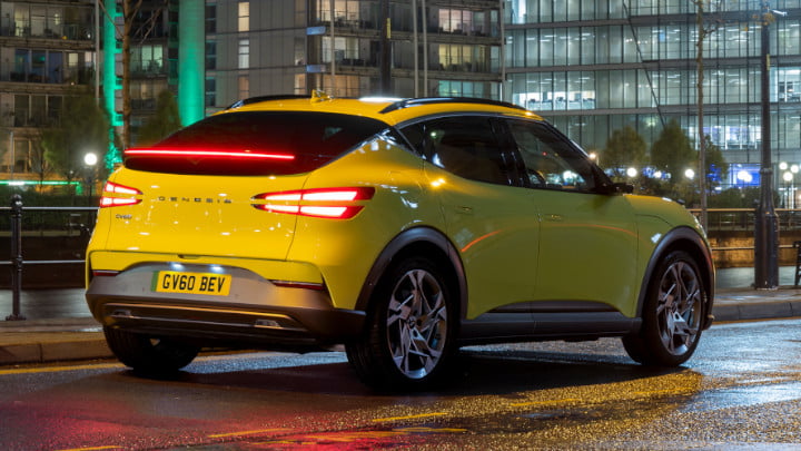 Genesis GV60 Rear Night Angle