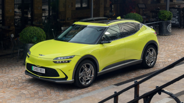 Genesis GV60 Street Front Angle