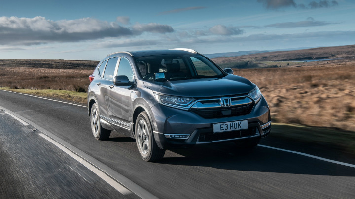 Grey Honda CR-V Exterior Front