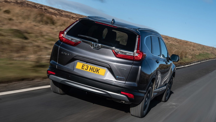 Grey Honda CR-V Exterior Rear