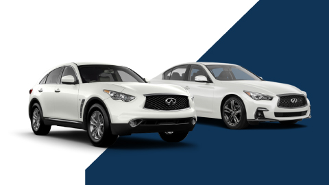 INFINITI Q50 and QX70