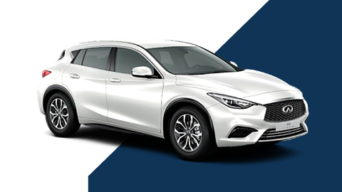 White INFINITI Q30