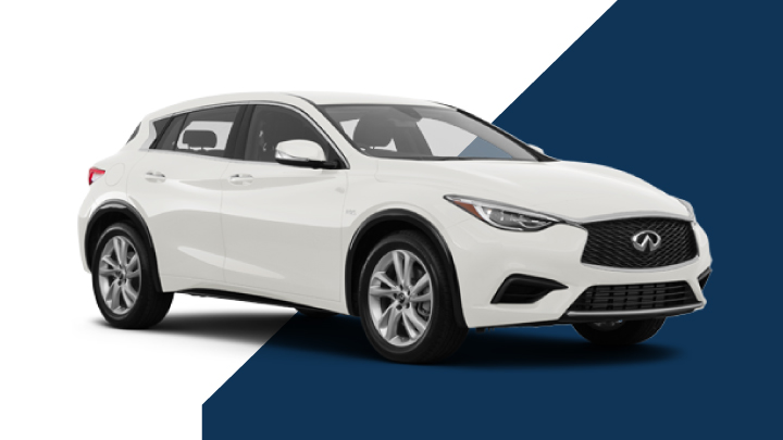 INFINITI QX30 white