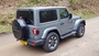 Jeep Wrangler, parked on off-road track