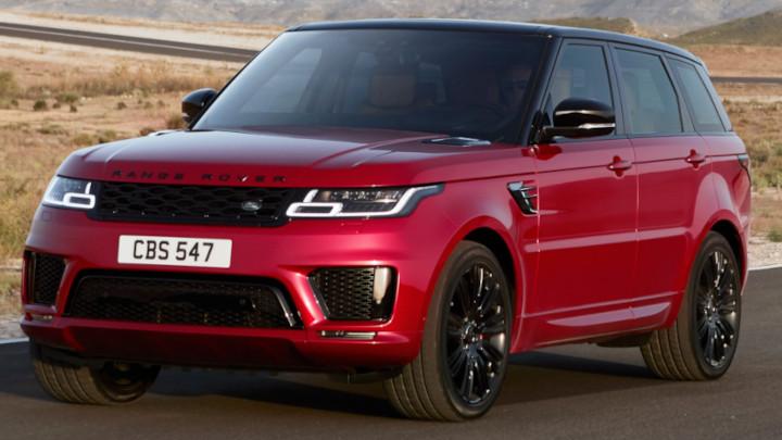 Range Rover Sport Driving