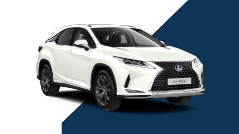 White Lexus RX