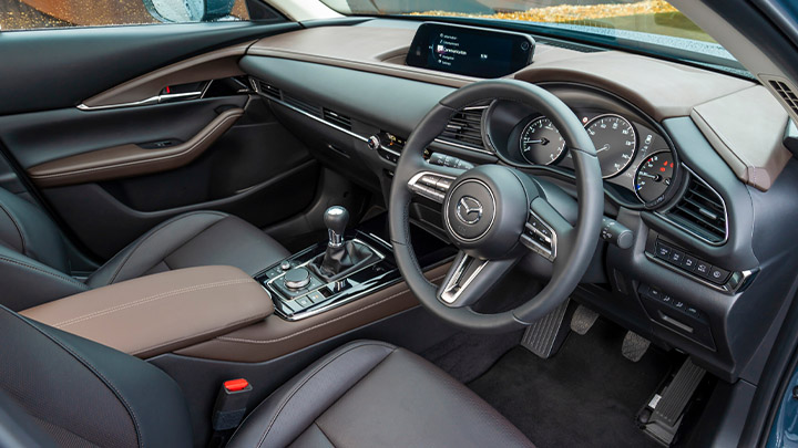 Mazda CX-30 cabin