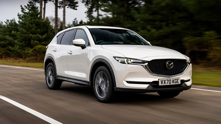 Mazda CX-5 driving shot