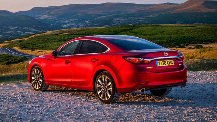 Mazda6 rear parked shot