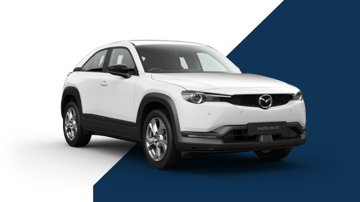 White Mazda MX-30