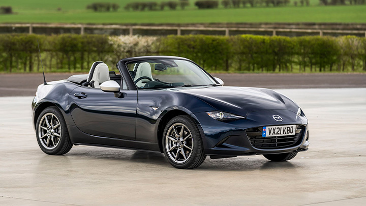 Mazda MX-5 front quarter shot