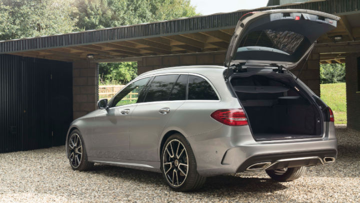 Used Mercedes-Benz C-Class Estate Boot Open