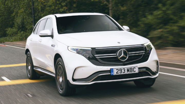 Used Mercedes-Benz EQC Exterior, Driving