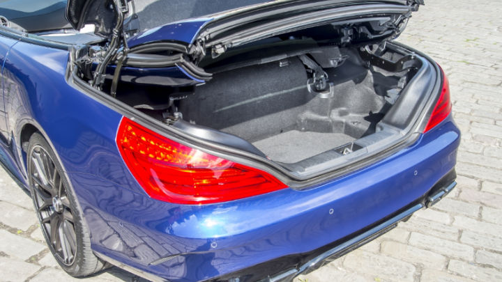 Mercedes-Benz SL Boot Space