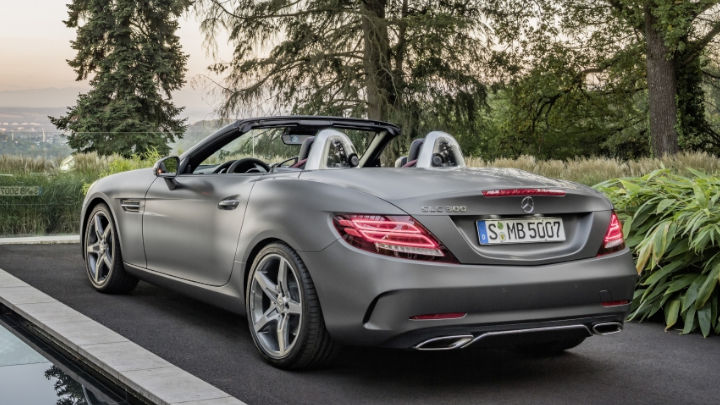 Mercedes-Benz SLC Exterior, Driving, Rear