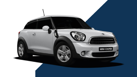 White MINI Paceman
