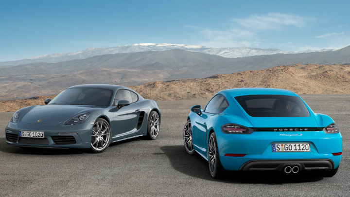 Porsche 718 Cayman Duo