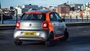 Grey and orange Smart ForFour, rear shot