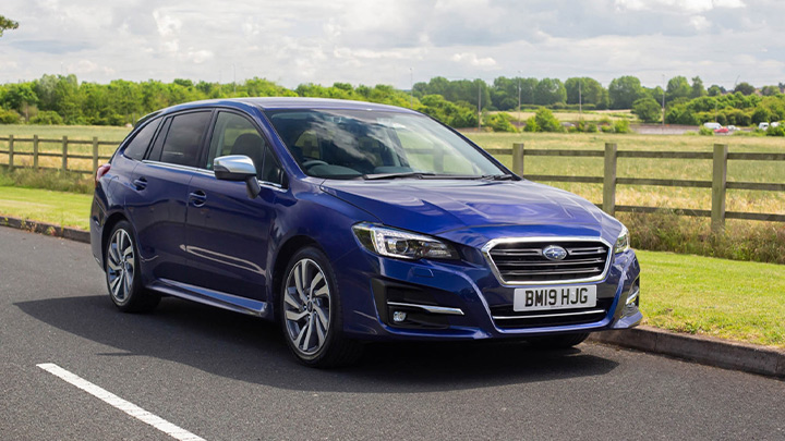 Subaru Levorg front driving shot