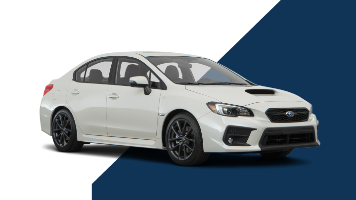 Subaru WRX STi white