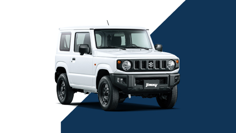 White Suzuki Jimny