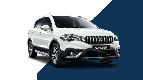 White Suzuki S-Cross